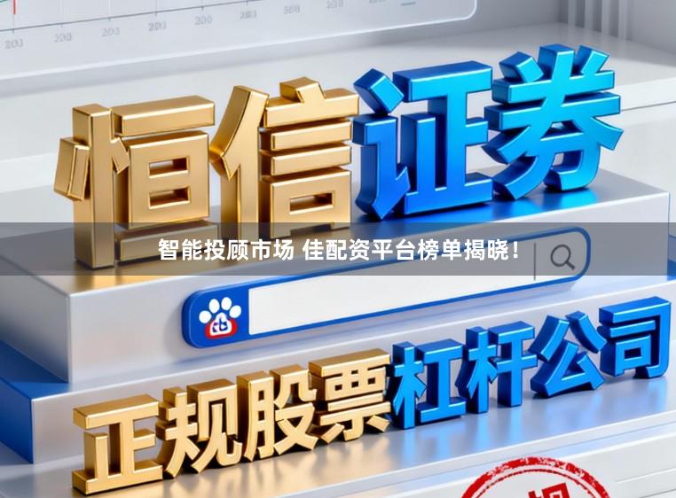 智能投顾市场 佳配资平台榜单揭晓！
