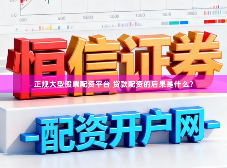 正规大型股票配资平台 贷款配资的后果是什么？